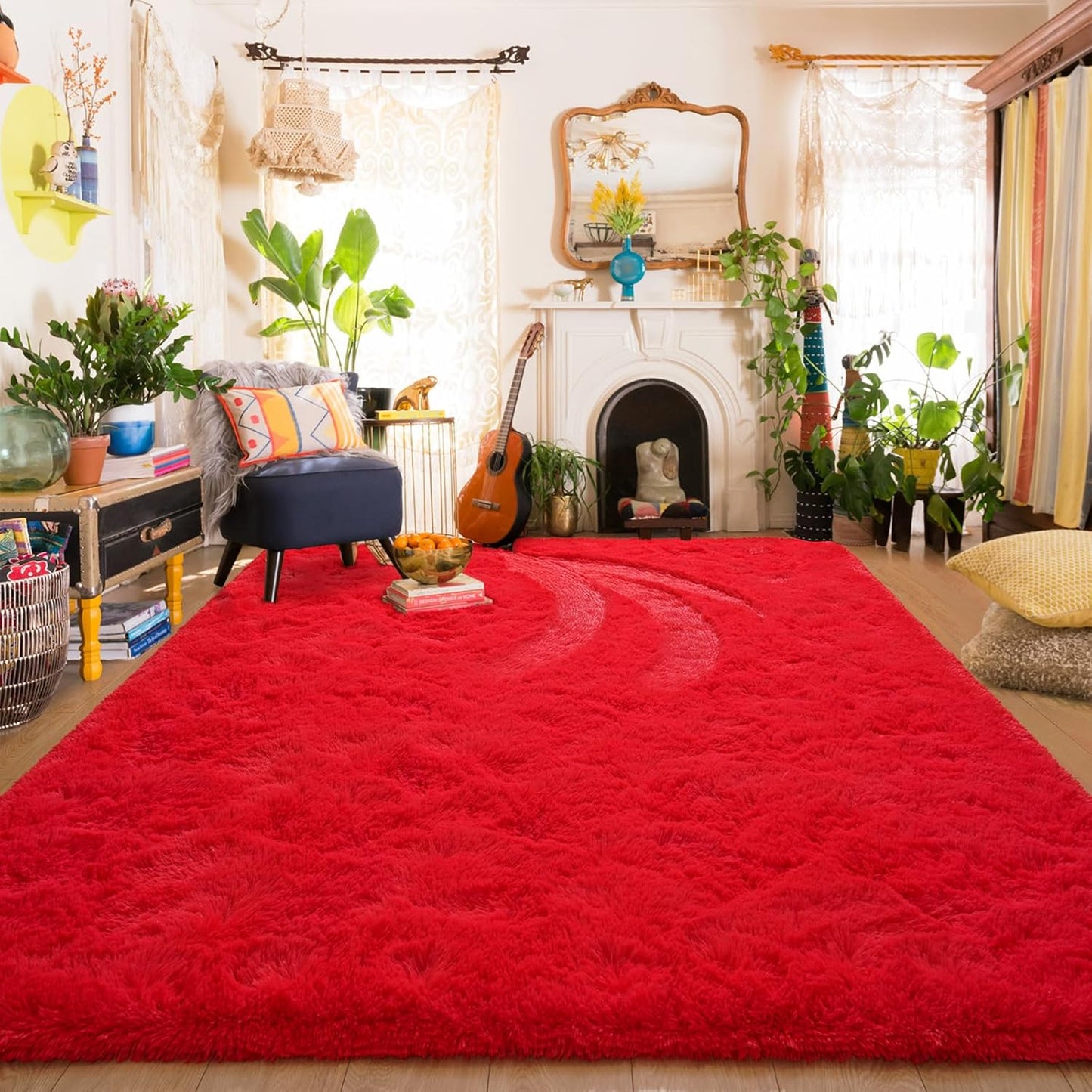 Amearea Premium Soft Fluffy Rug for Cozy Modern Home Decor