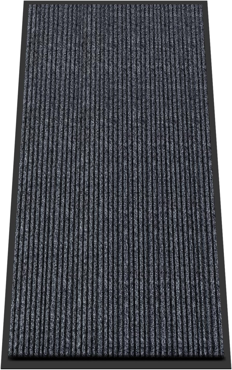 Kuyal Heavy Duty Non-Slip Front Door Mat for Indoor Outdoor Use