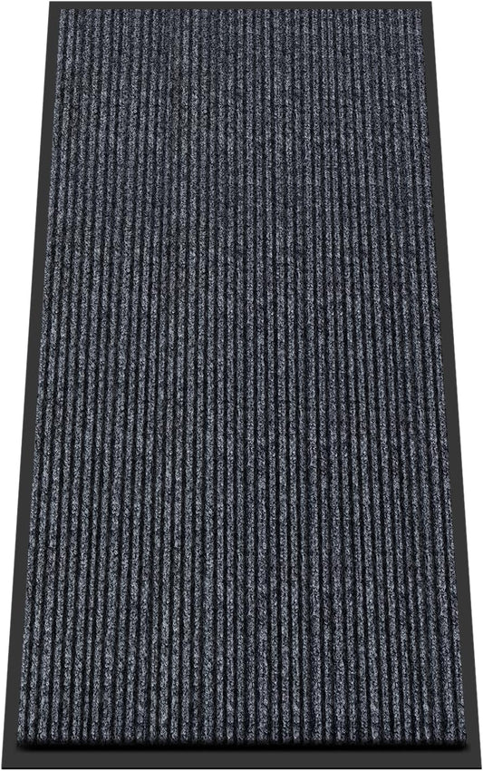 Kuyal Heavy Duty Non-Slip Front Door Mat for Indoor Outdoor Use