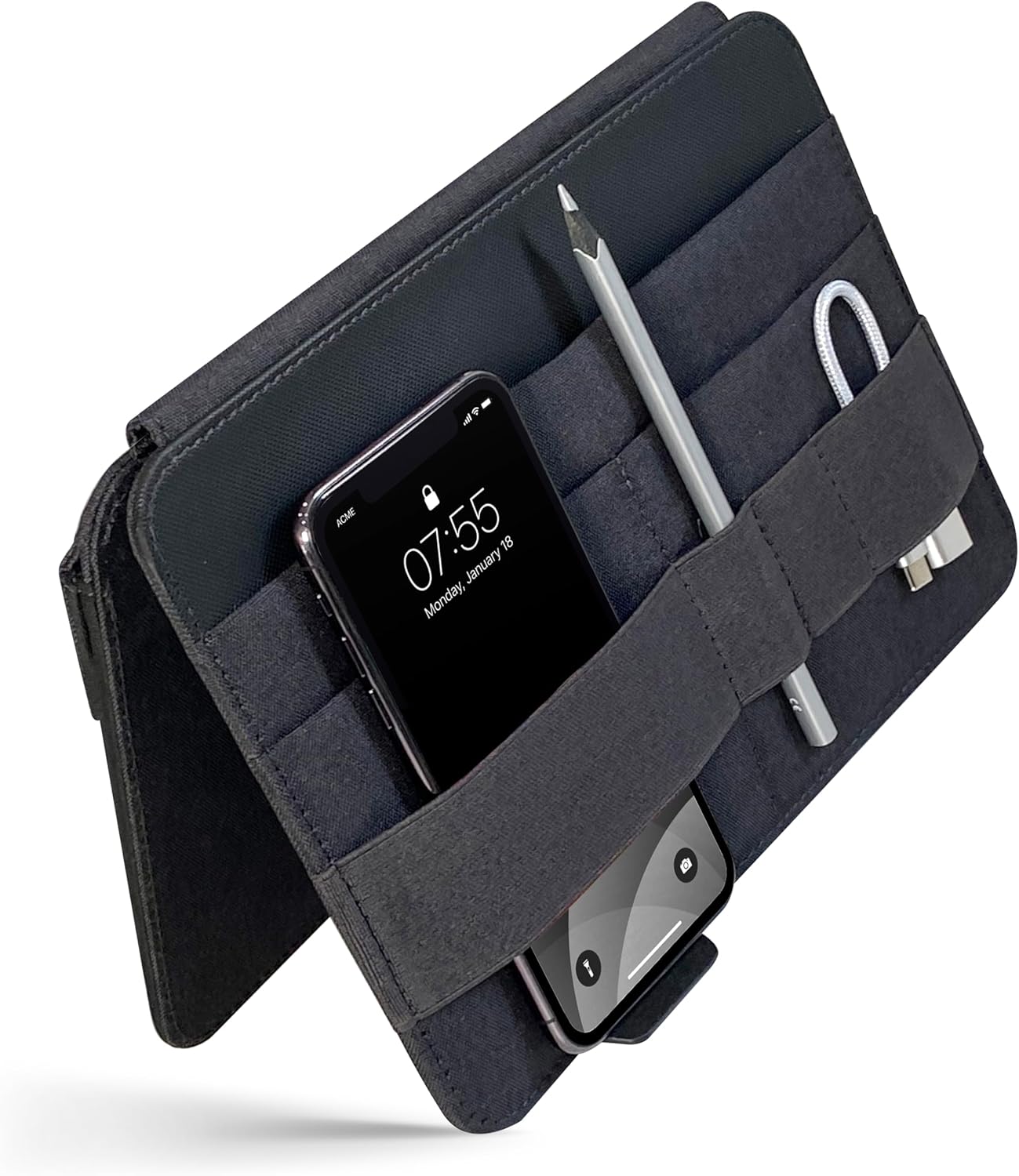 Beblau FOLD PRO Organize Tech Anywhere | Attachable Gadget Sleeve | WFH Essentials