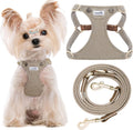 XXS Puppytie No Pull Puppy Harness with Multifunction Leash - Denim