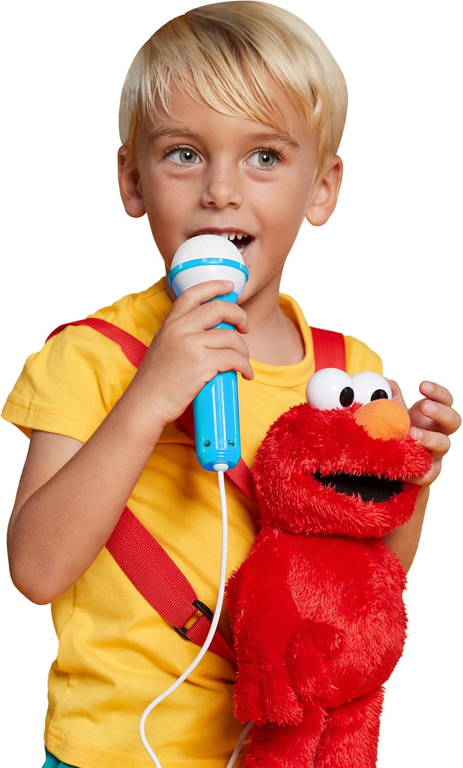 Sing-Along Abby Elmo Plush Karaoke Toy