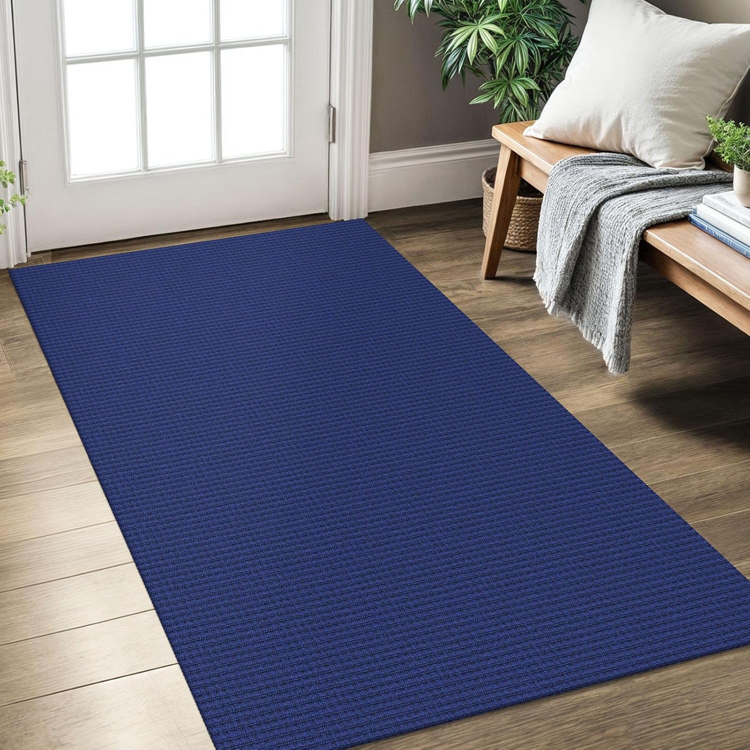 KOZYFLY 3x5 ft Washable Area Rug for Entryway and Kitchen