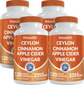 Ceylon Cinnamon Capsules 2355mg - 5-in-1 Daily Wellness Blend