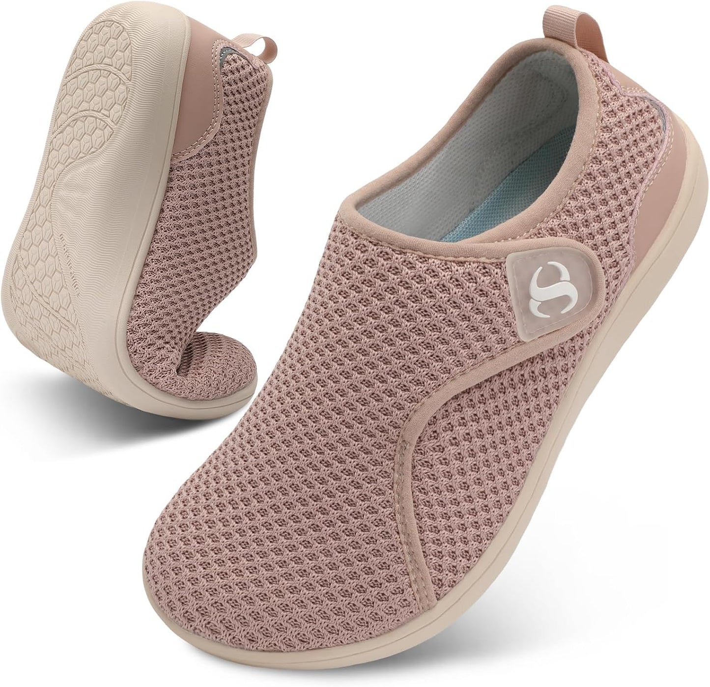 Womens Walking Shoes Comfortable Wide Diabetic Adjustable Sneakers