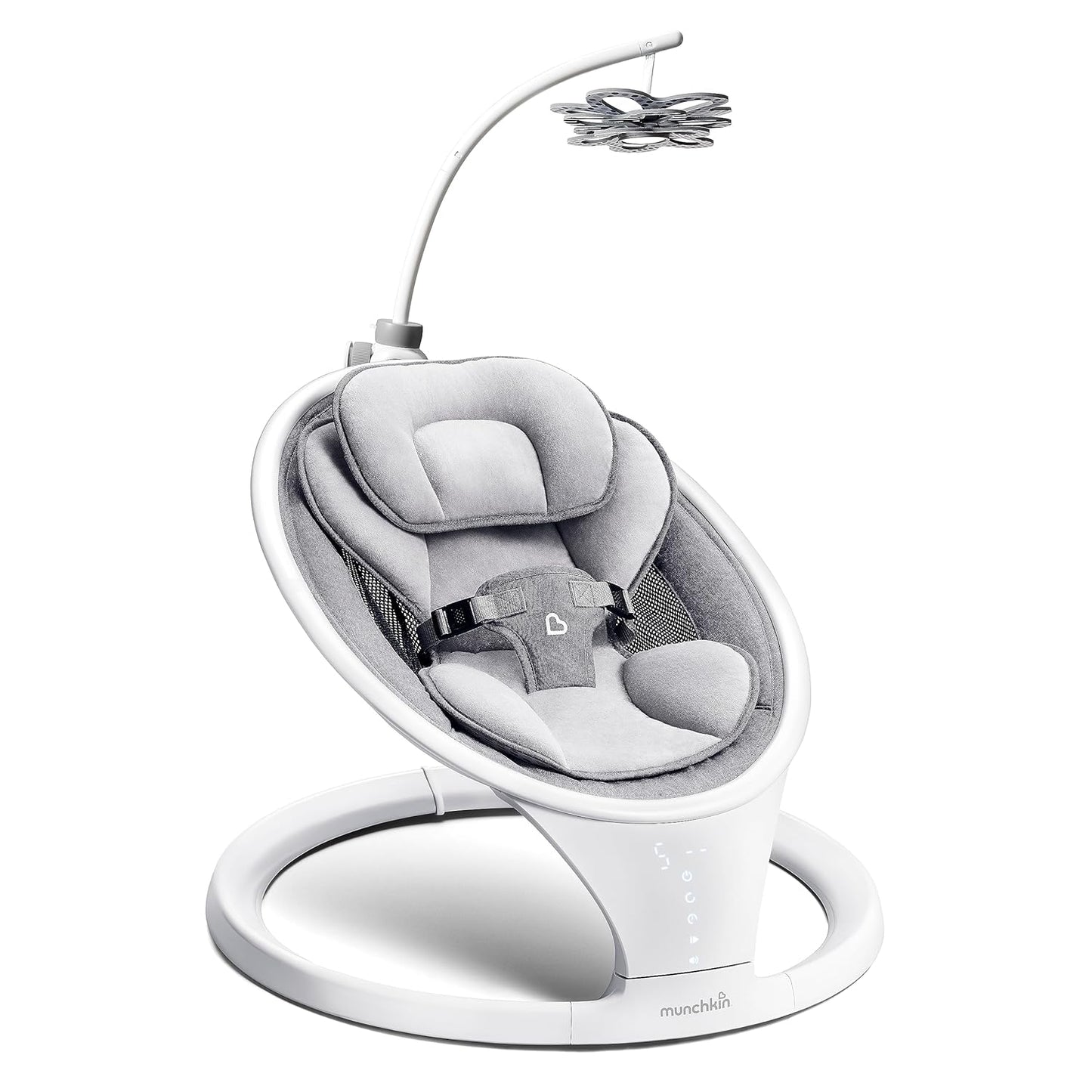 Munchkin Bluetooth Enabled Lightweight Baby Swing with Mobile