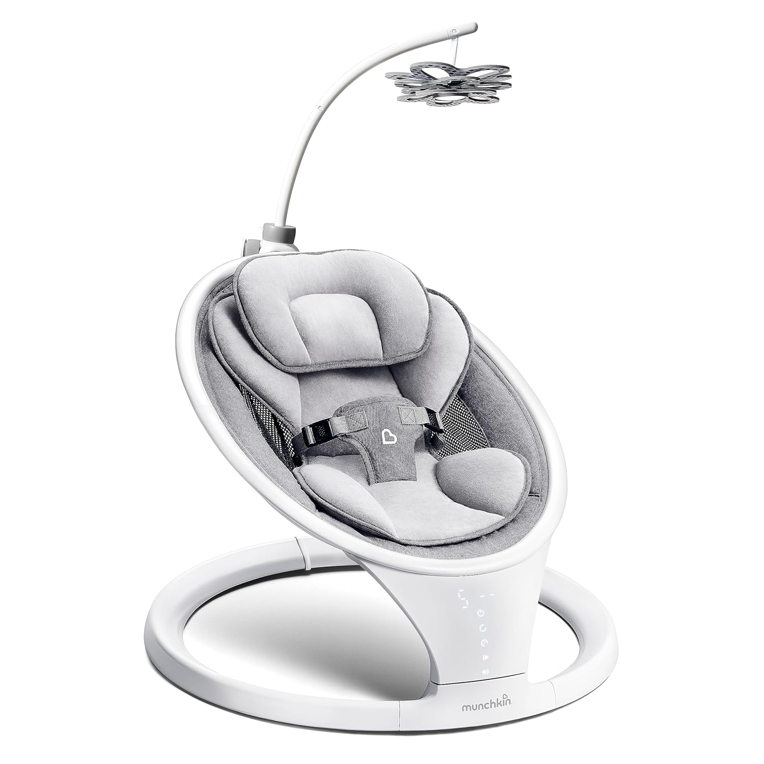 Munchkin Bluetooth Enabled Lightweight Baby Swing with Mobile