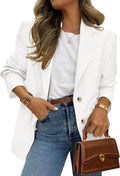 Blazers for Women Business Casual Long Sleeve Open Front - Sharp Fit