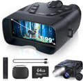 Night Vision Goggles 58MP Full-Color 4K Binoculars - 1968ft Range