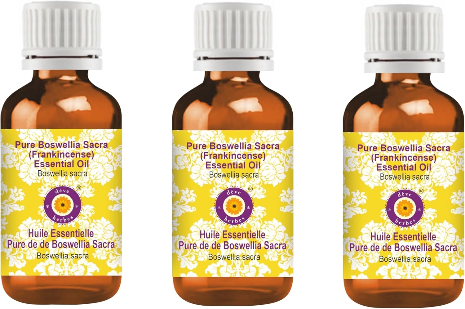Deve Herbes Pure Boswellia Sacra Essential Oil for Aromatherapy