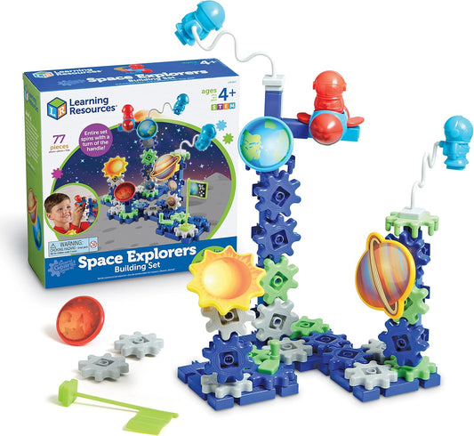 Gears! Gears! Gears! Space Explorers Building Set for Kids
