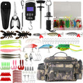 mouhike 113Pcs Fishing Tool Kit - All-in-One Tackle Set