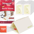 Pantry Moth Traps 24-Pk - Safe Sticky Pest Control for Kitchen