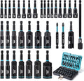 LIBRATON Magnetic Nut Driver Set 35PCs - Complete Impact Bit Kit