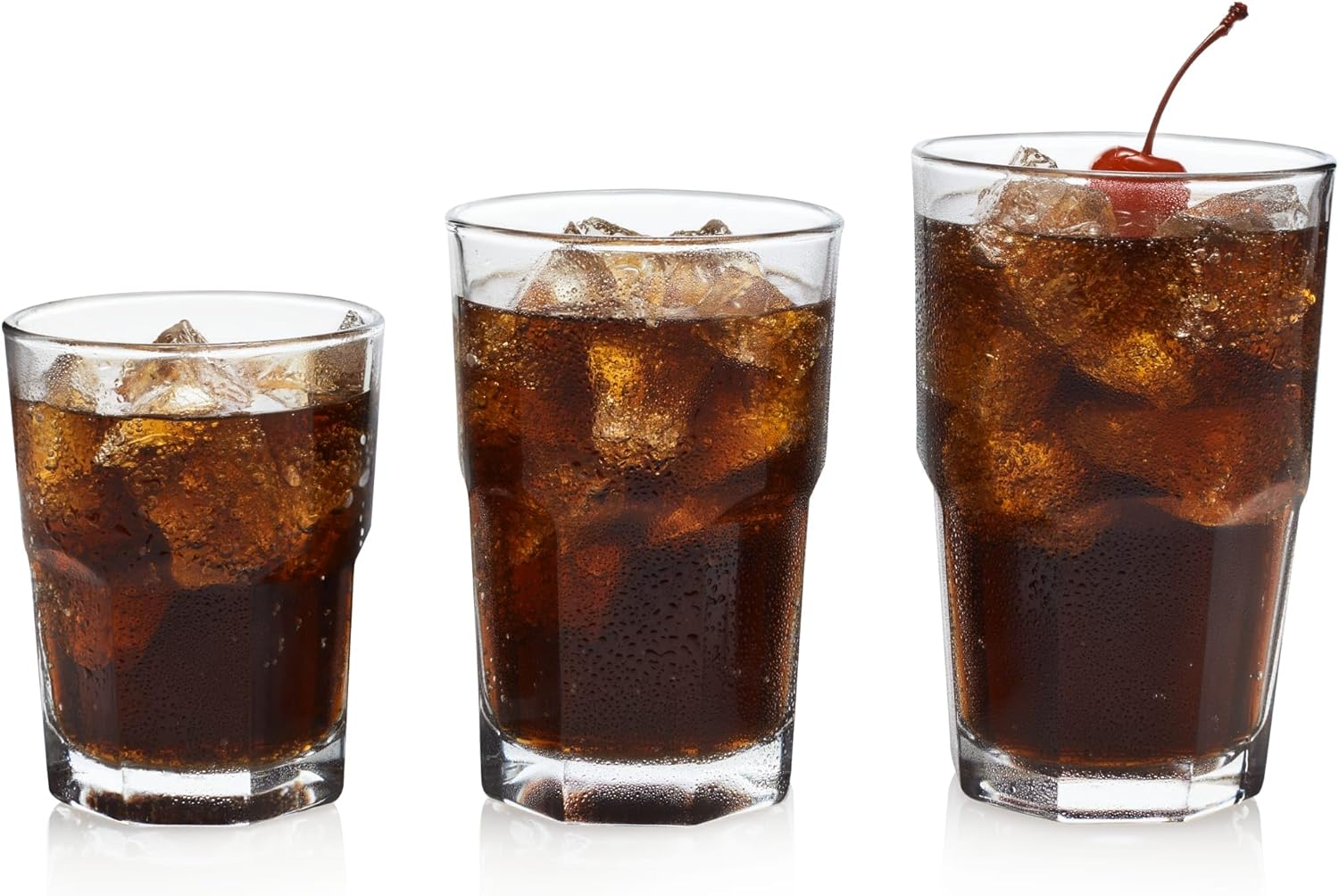 Libbey Boston Tumbler Set - 18 Piece Stackable Glasses
