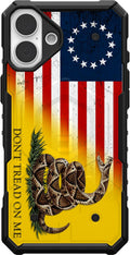 iPhone 16 Plus Limited Edition 13 Star Tattered Flag UAG Case - Rugged