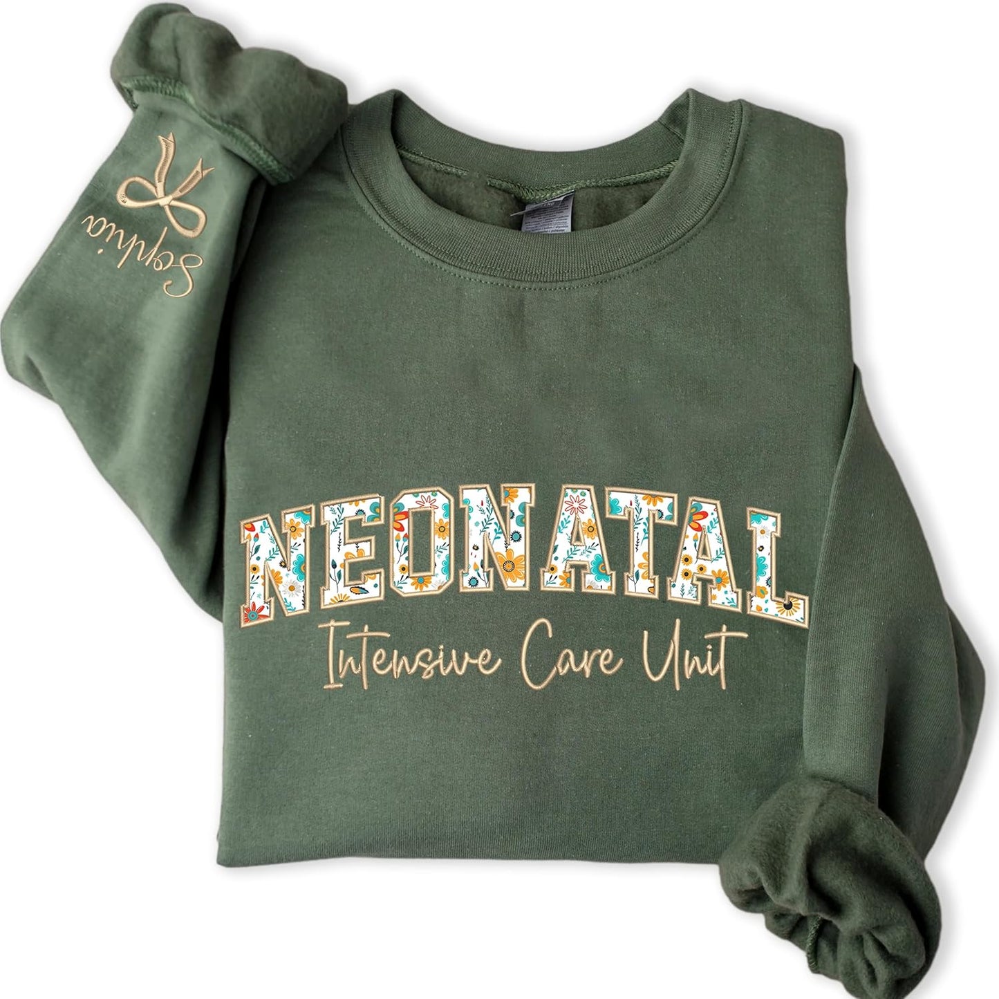 Personalized Nurse Sweatshirt - Custom Name & Specialty - Ideal Gift