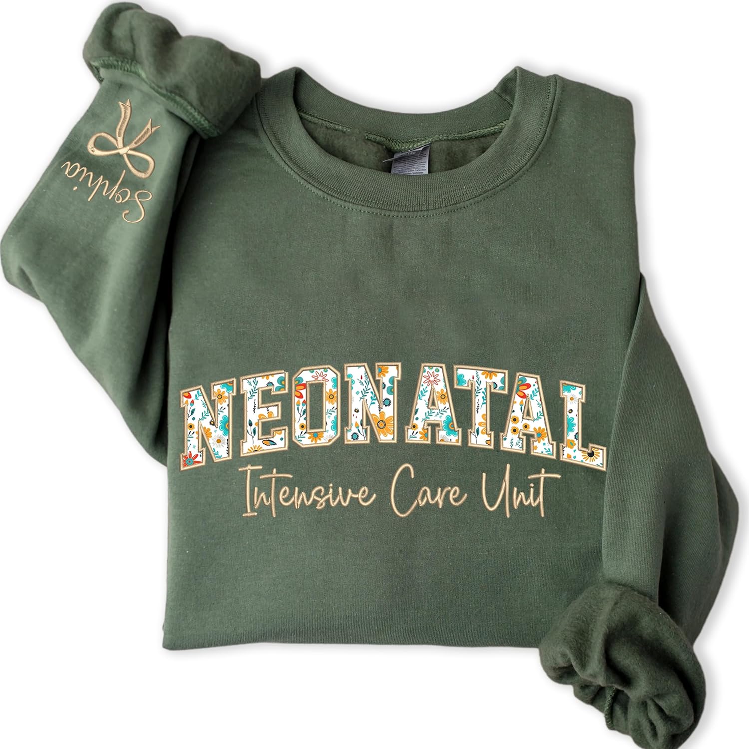 Personalized Nurse Sweatshirt - Custom Name & Specialty - Ideal Gift