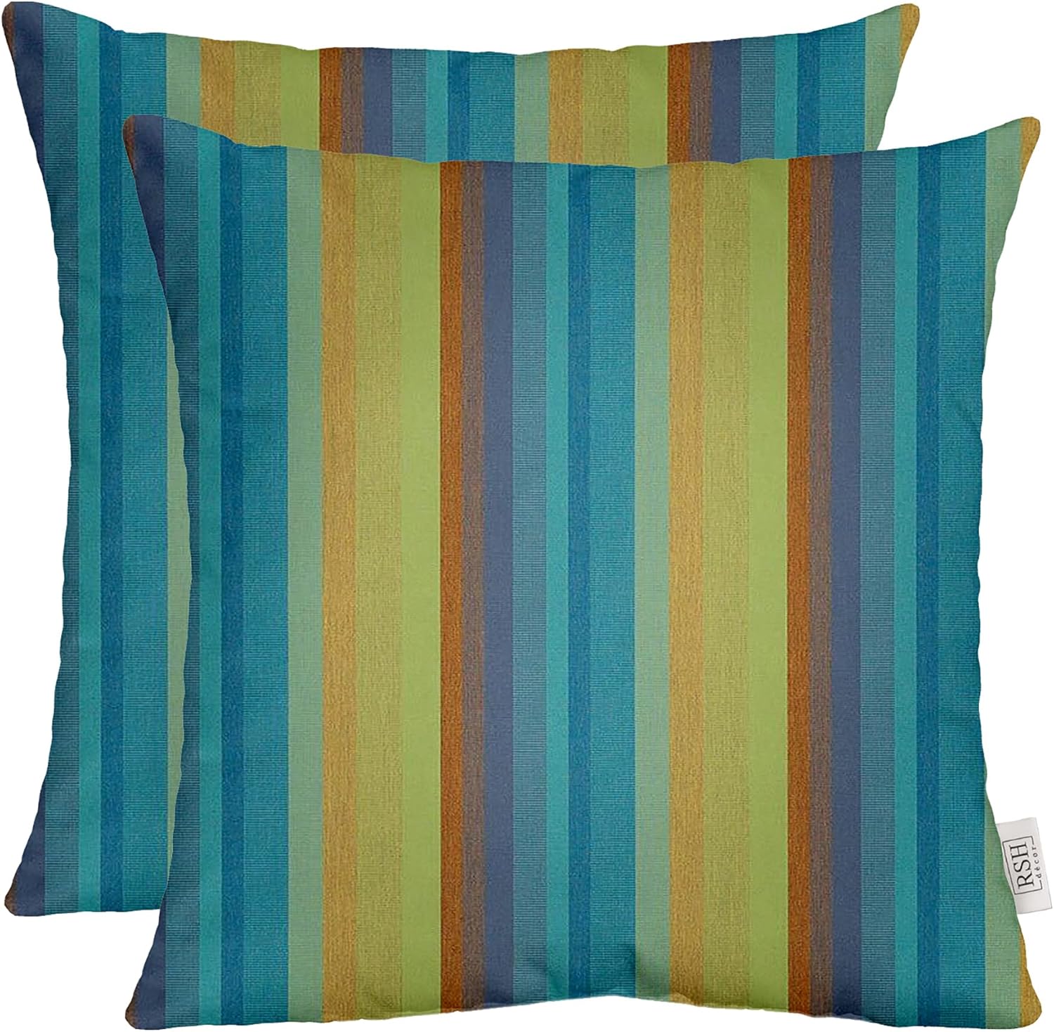 Sunbrella Square Throw Pillows Set of 2 for Outdoor Comfort