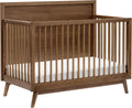 babyletto Palma 4-in-1 Convertible Crib in Natural Walnut - Timeless