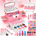 Kids Makeup Kit Girl Toys for Gifts - 54-in-1 Washable Play Set
