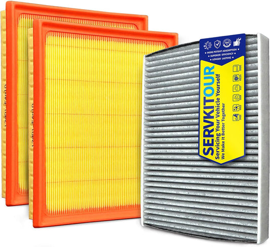 Engine Cabin Air Filter Kit for Tundra and Sequoia 2022-2025