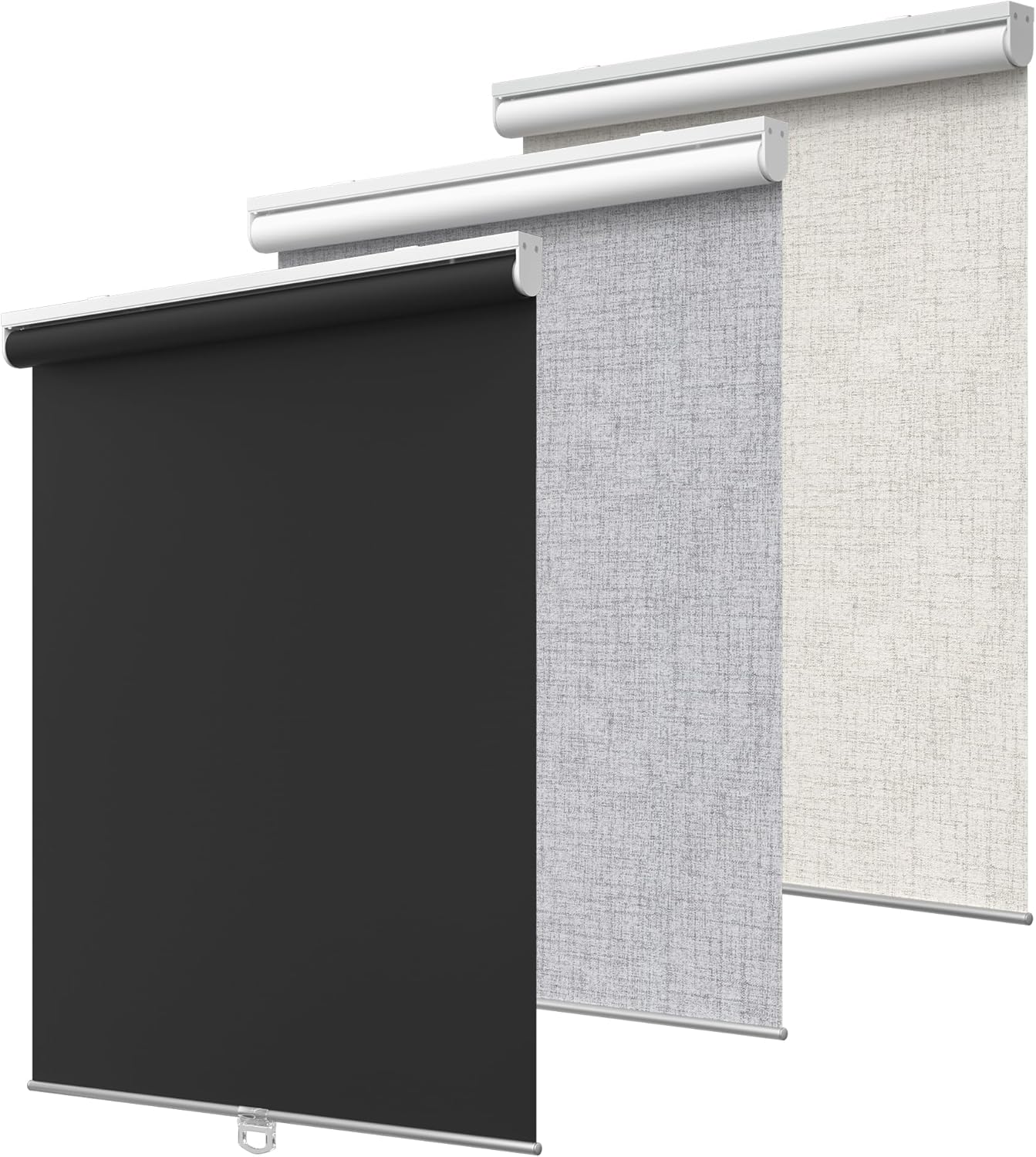 GENIMO 100% Blackout Roller Window Shades for Home and Office