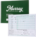 Classic Basketball Scorebook - 35 Games Green Score Keeper Book