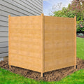 DoCred Air Conditioner Fence 48 in x 48 in 2-Panel Privacy Screen