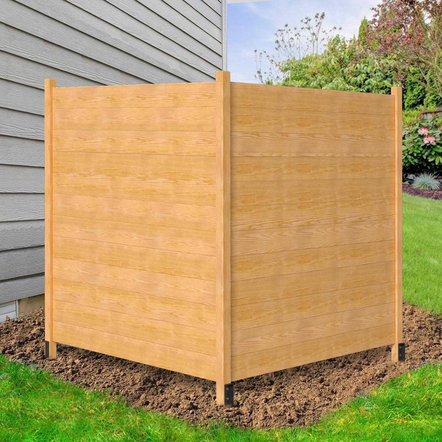 DoCred Air Conditioner Fence for Privacy and Outdoor Use