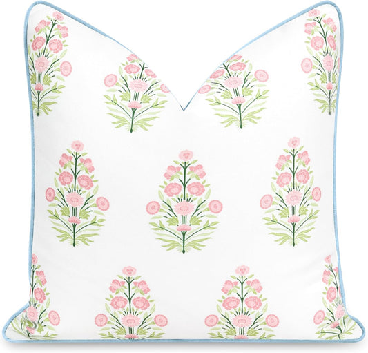 Hofdeco Premium Coastal Throw Pillow Cover for Indoor Outdoor Use