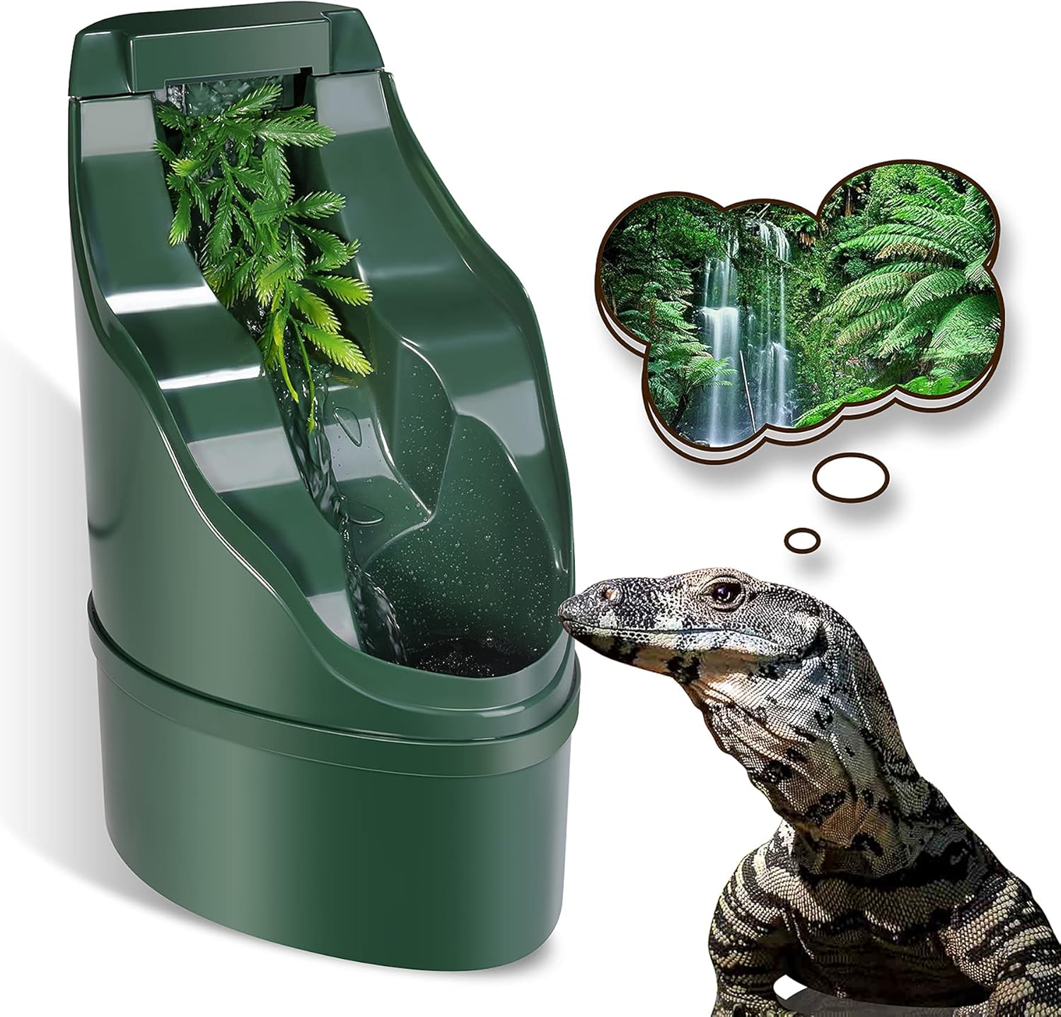 Reptile Chameleon Cantina Drinking Fountain for All Reptiles