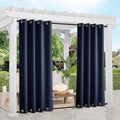 NICETOWN Outdoor Curtains 108in Panels - Weatherproof Privacy