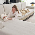 Couch Cushion Covers for Sectional Sofa - Wear Resistant XL Seat Cover