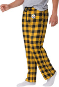 FOCO NFL Team Logo Lounge Pants in Stylish Buffalo Check Design