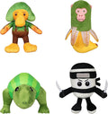 Italian Brainrot Plush 4-Piece Set - Playful 12 in Collectible Plush