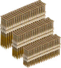 Framing Nails 21 Degree Assorted 3 Sizes - Durable Collated Pack