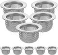 10pcs Stainless Steel Smoker Filters for Rich Bourbon Flavor