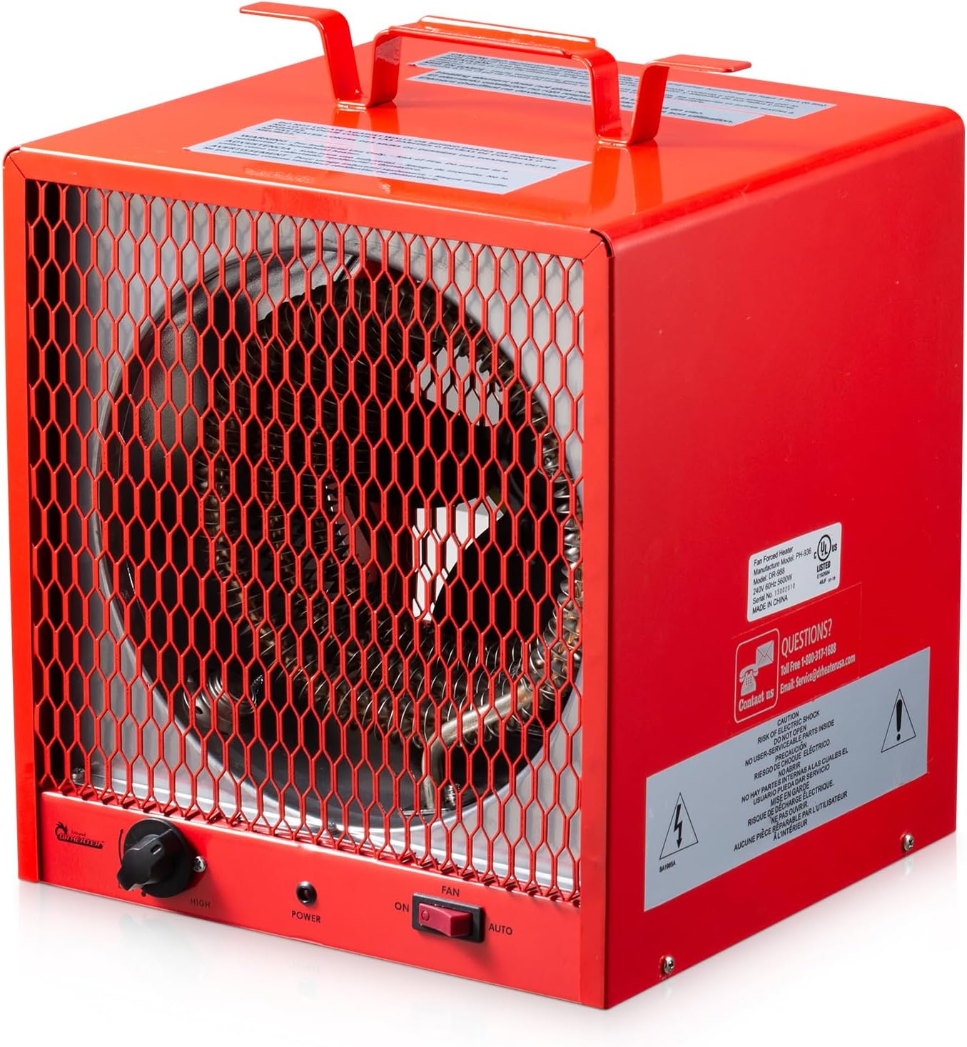 Powerful 5600W Dr Infrared Garage Heater