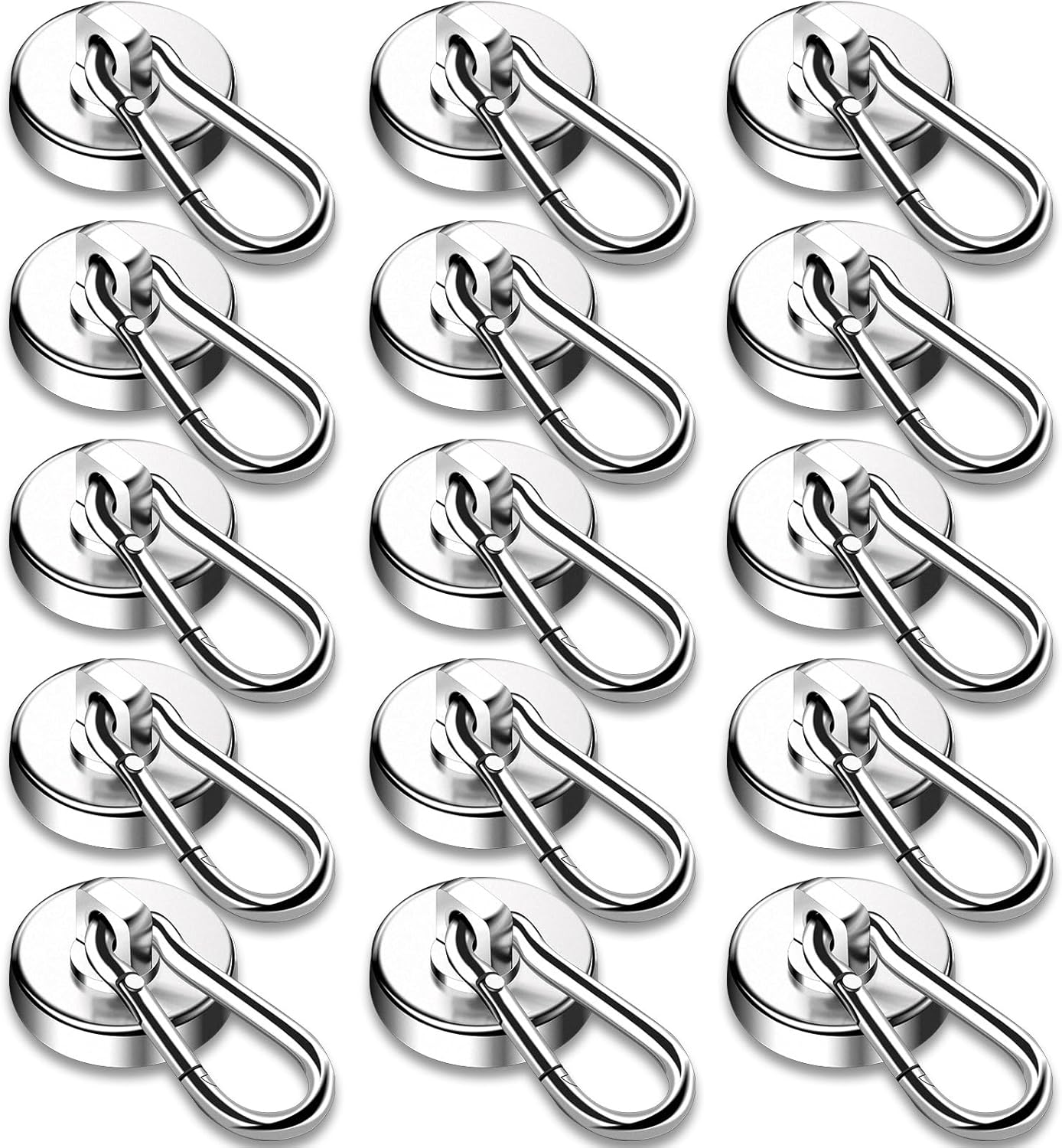 DIYMAG Magnetic Hooks - 110LBS Heavy Duty Neodymium Magnetism