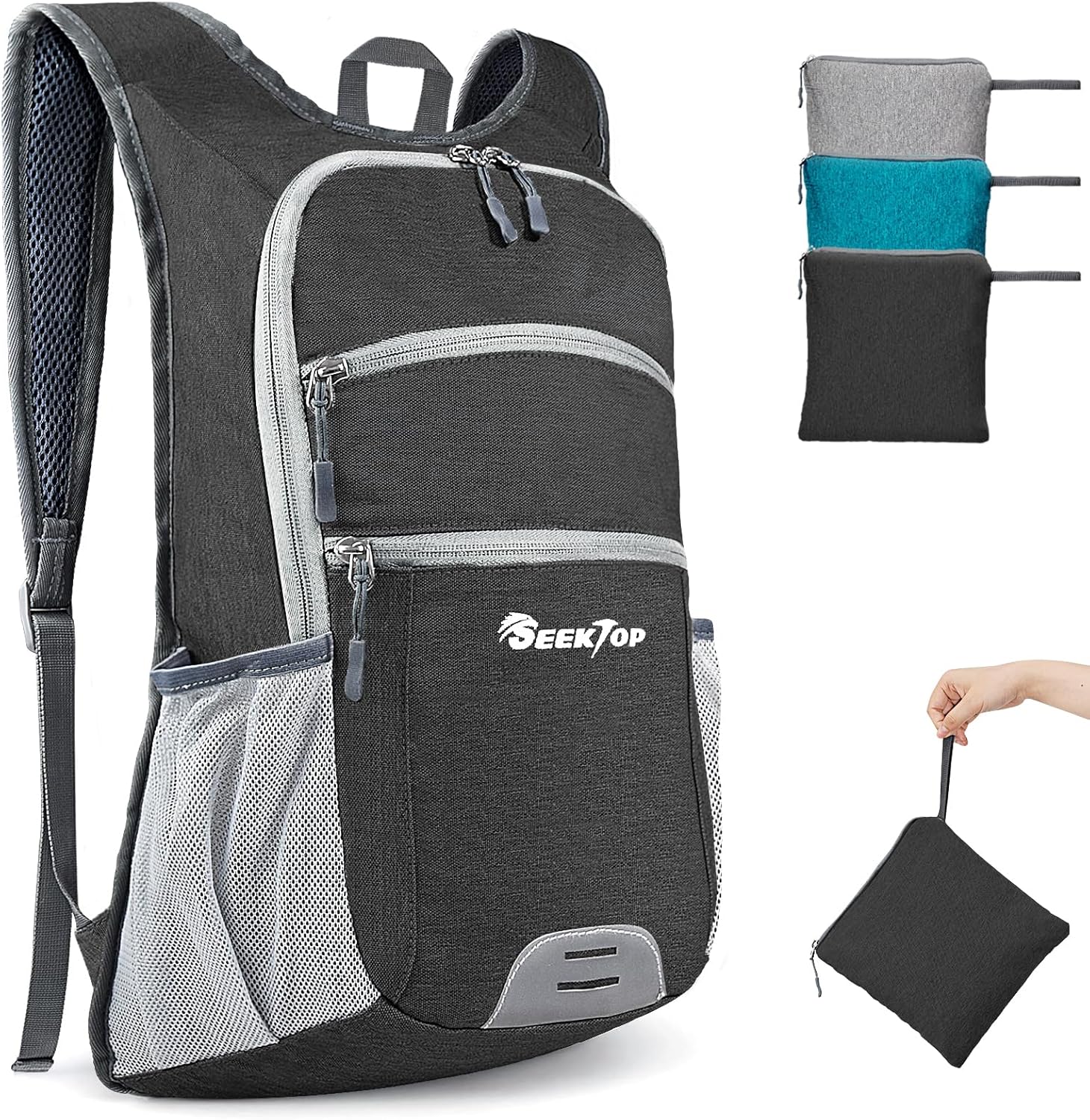 Seektop 20L Waterproof Day Pack - Lightweight Travel Essential