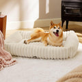 Bedsure Cute Dog Bed Large 36x27x8in - Cozy Orthopedic Nest