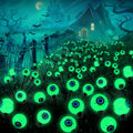 Halloween Decorations Outdoor Eyeball Lights 6 Pack - Solar Swaying