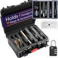 Pistol Gun Case for Handguns Holds Multiple Handguns & Mags - Heavy