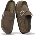 Project Cloud Genuine Leather Moccasin Clogs for Women (Style L7JC)