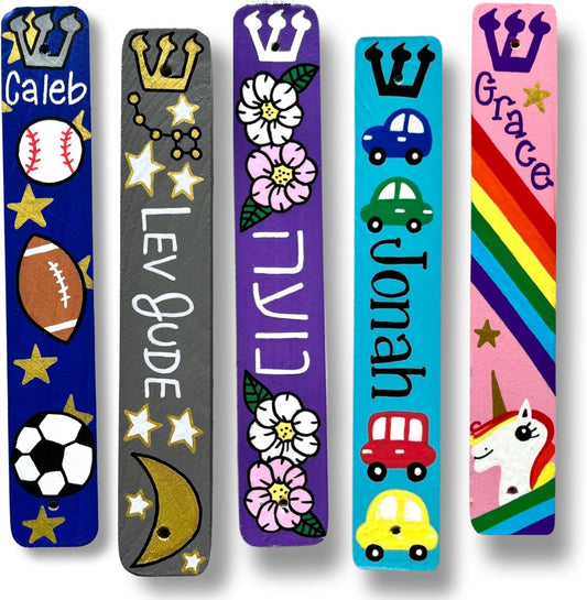 Personalized Mezuzahs for Children - Unique Gift Designs