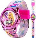 Barbie Dreamtopia Digital Watch for Kids - Colorful LCD & Lights