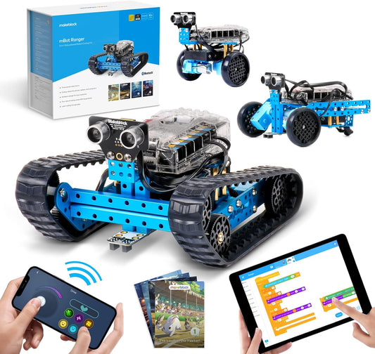 STEM Robotics Learning Kit for Kids 10+: Makeblock mBot