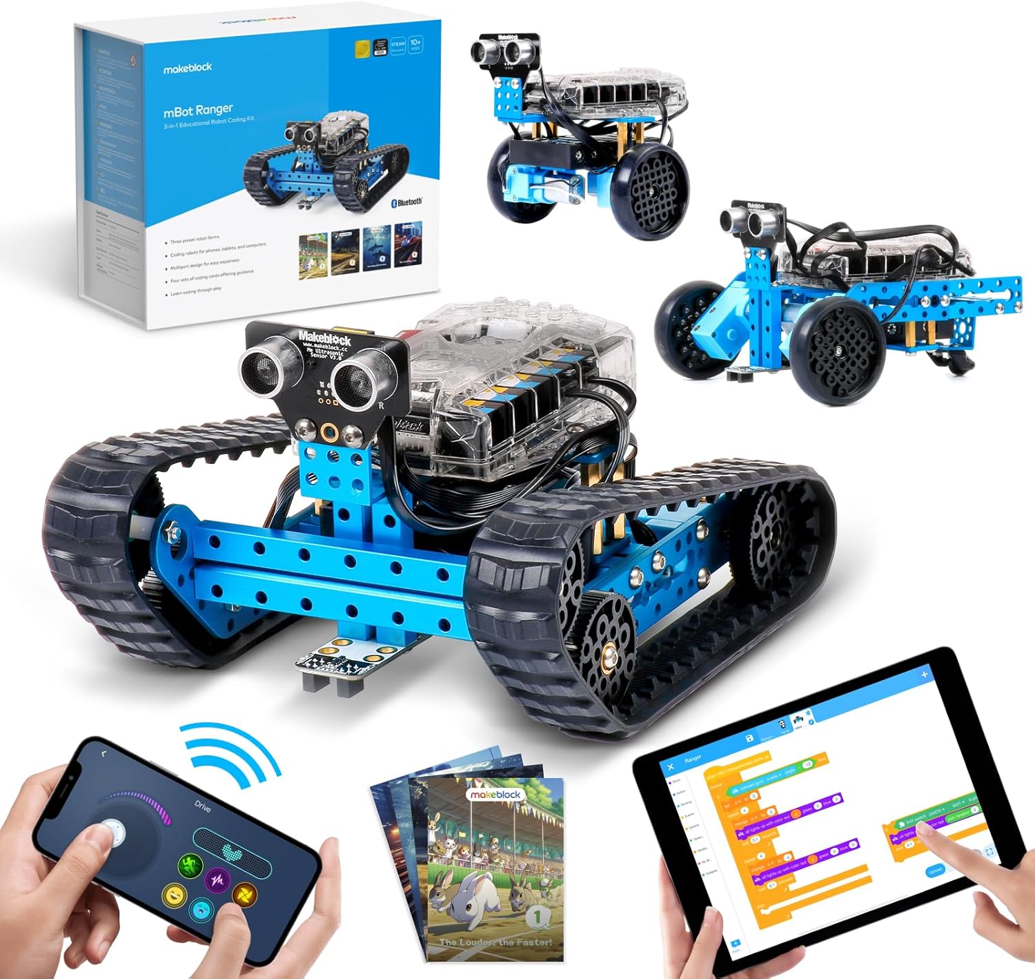 mBot Ranger 3-in-1: Coding Robot for STEM Learning