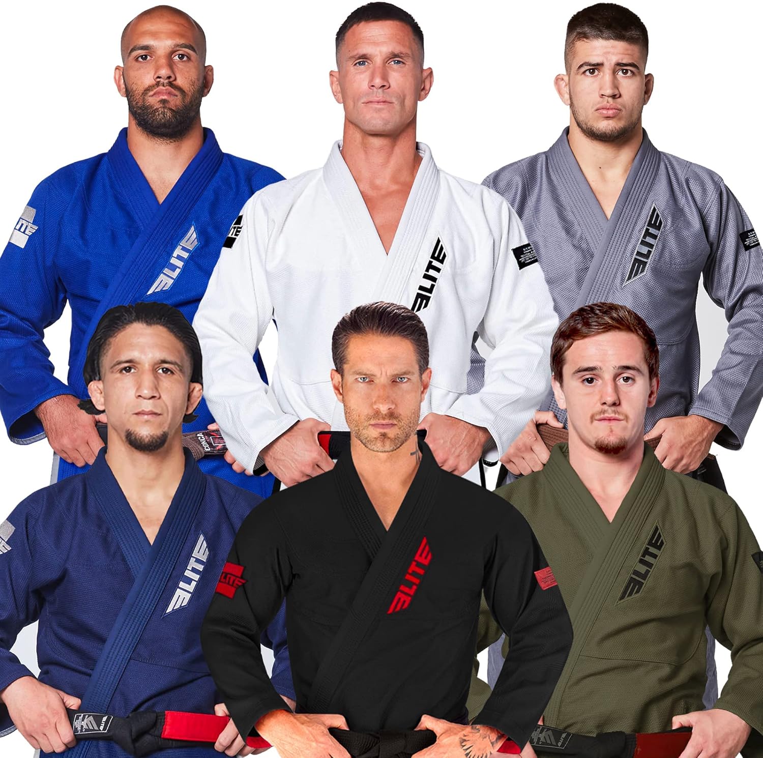 Elite Sports BJJ GI for Men - IBJJF Approved Lightweight Kimono